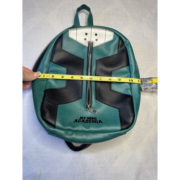 Bioworld Mini Backpack My Hero Academia Deku Suit Cosplay 12" x 10" EUC - Picture 9 of 11